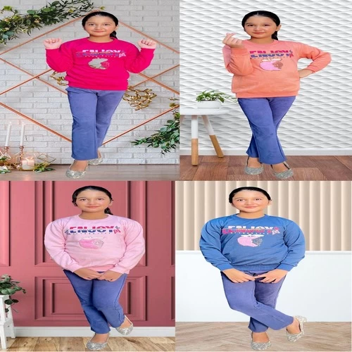 Fancy Round Neck Full Sleeve Printed Sweatshirts ||  R39SF6