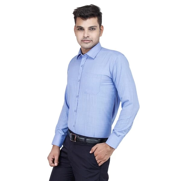 BALESHWAR Men's Formal Shirt | Slim Fit | Spread Collar Shirt | Regular & Casual