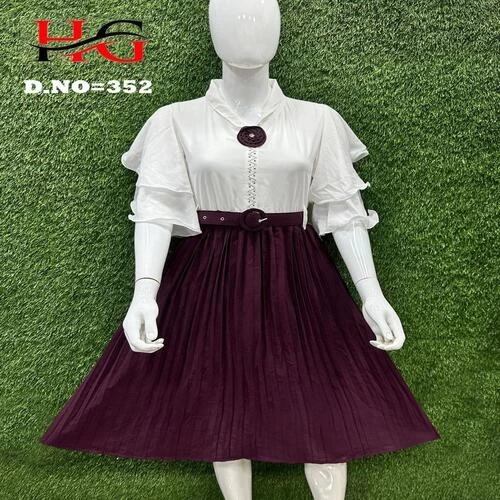 Girls Midi Dress || U67KFC