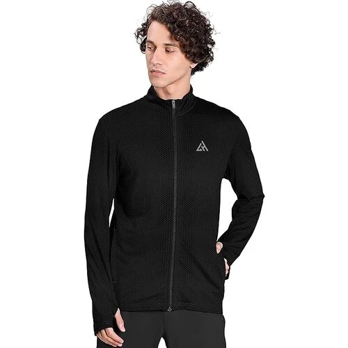 London Hills Full Sleeve Polyester Full Zip with Pocket Solid Men's Sports Track