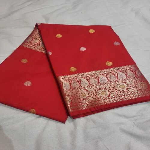Fancy Banarasi Kattan Silk in alover mini buti*sarees || FDEJDG