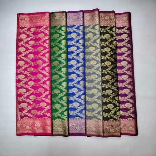 Banarasi Monika silk Sarees in jaal design || 3F55M2