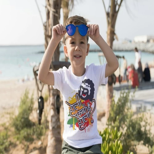Kids Happy Holi t-Shirt Round Neck Half Sleeve || XM1PP6