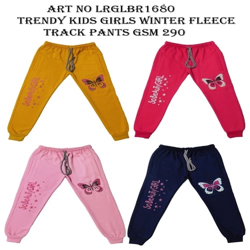 Kid's Girls Winter Fleece TrackPants || JGLX8J