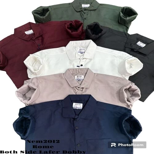 Men Bobby Satin Shirt Full Sleeve || 6635OE